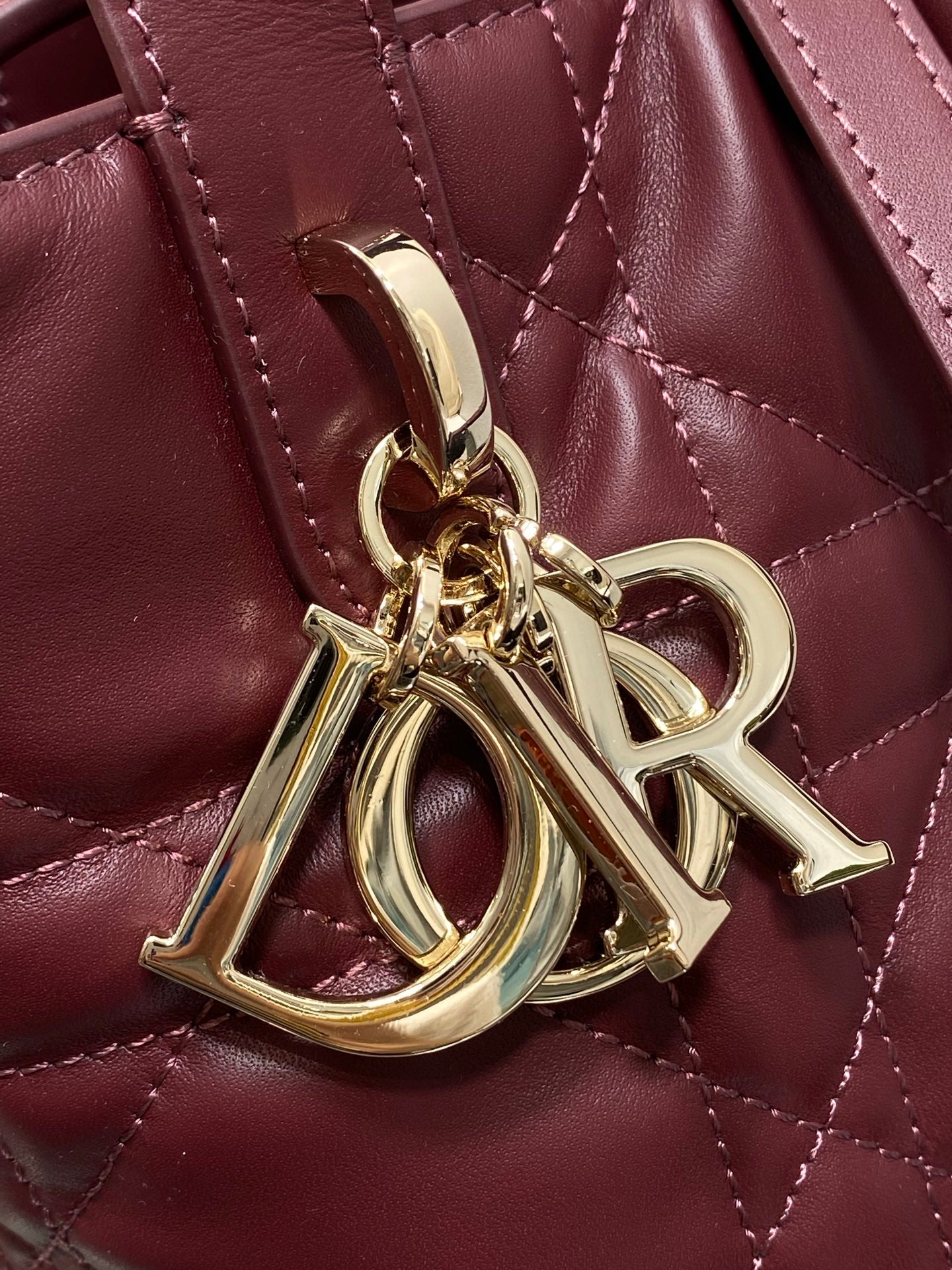 Toujours Vertical Small Bag — Burgundy
