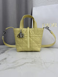 Toujours Vertical Small Bag — Lemon Yellow