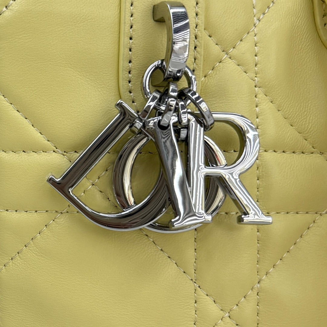 Toujours Vertical Small Bag — Lemon Yellow