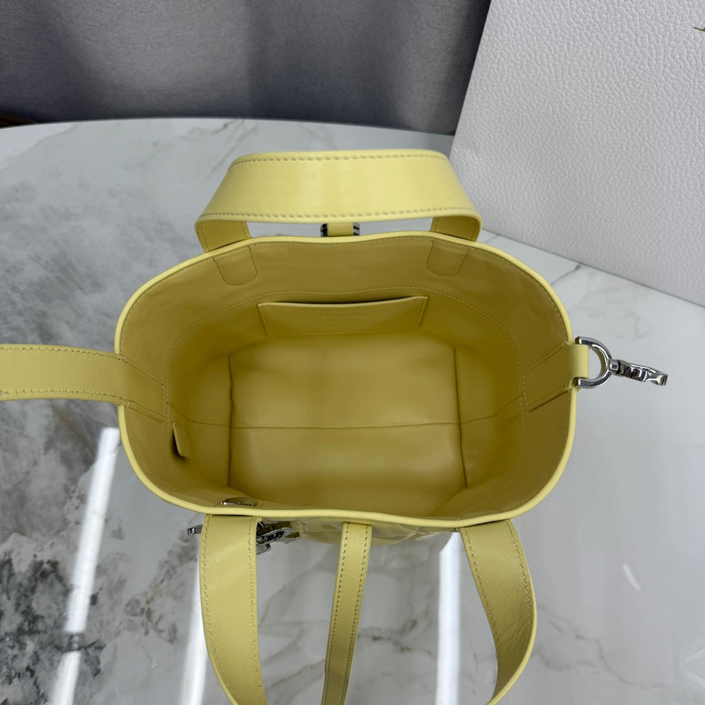 Toujours Vertical Small Bag — Lemon Yellow