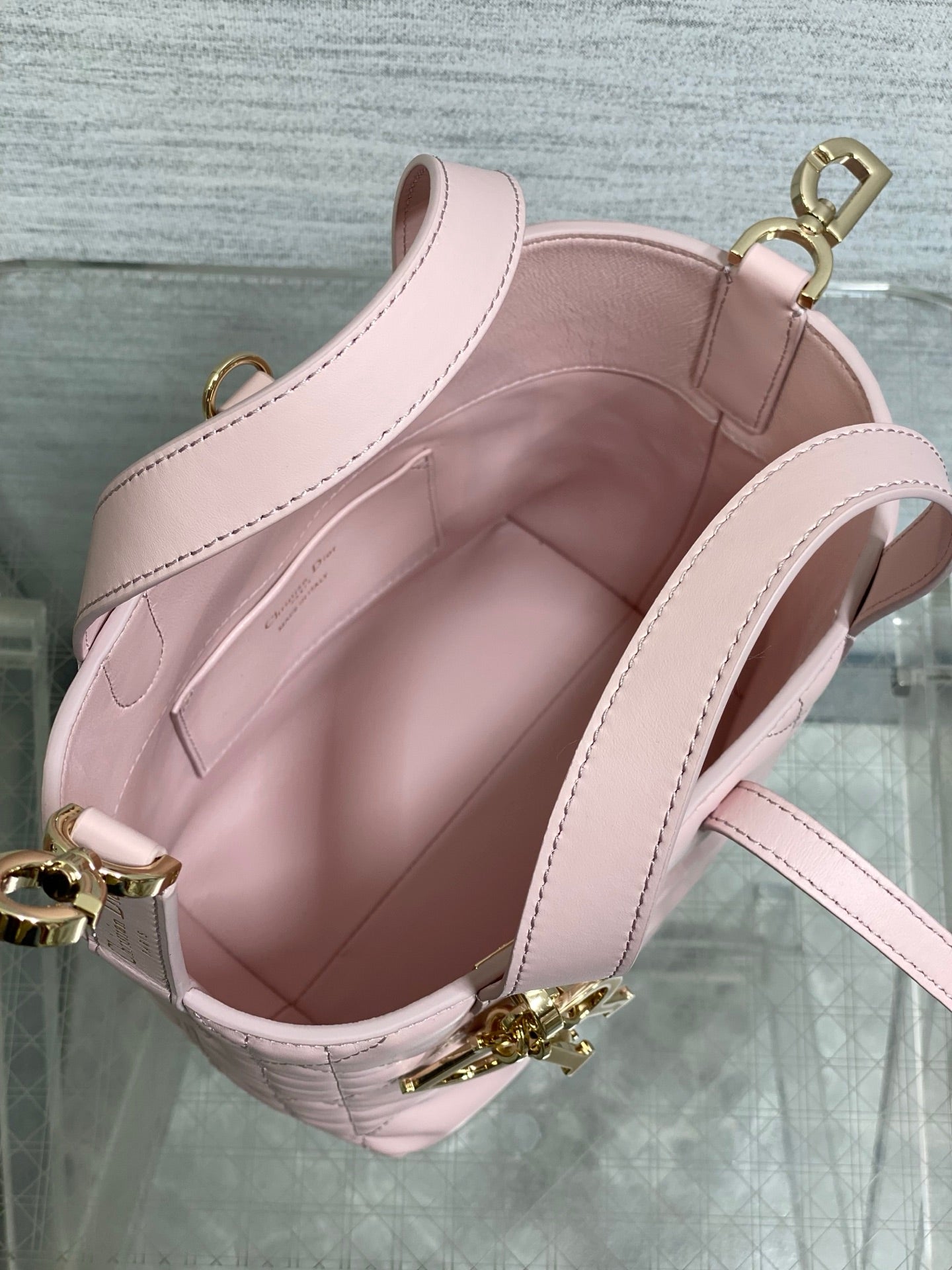 Toujours Vertical Small Bag — Soft Pink