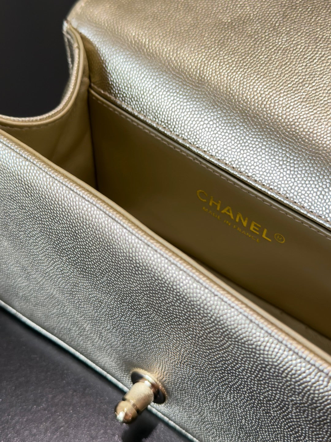 Chanel 26 A Le Boy Bag — Gold with Gold-Plated Hardware