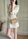 Chanel 26 A Le Boy Bag — Apricot with Antique Gold Hardware