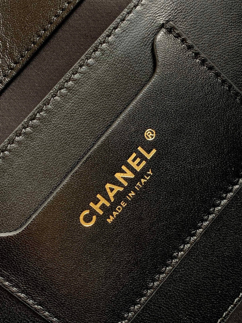 Chanel 26C Raffia & Black Leather Basket Bag