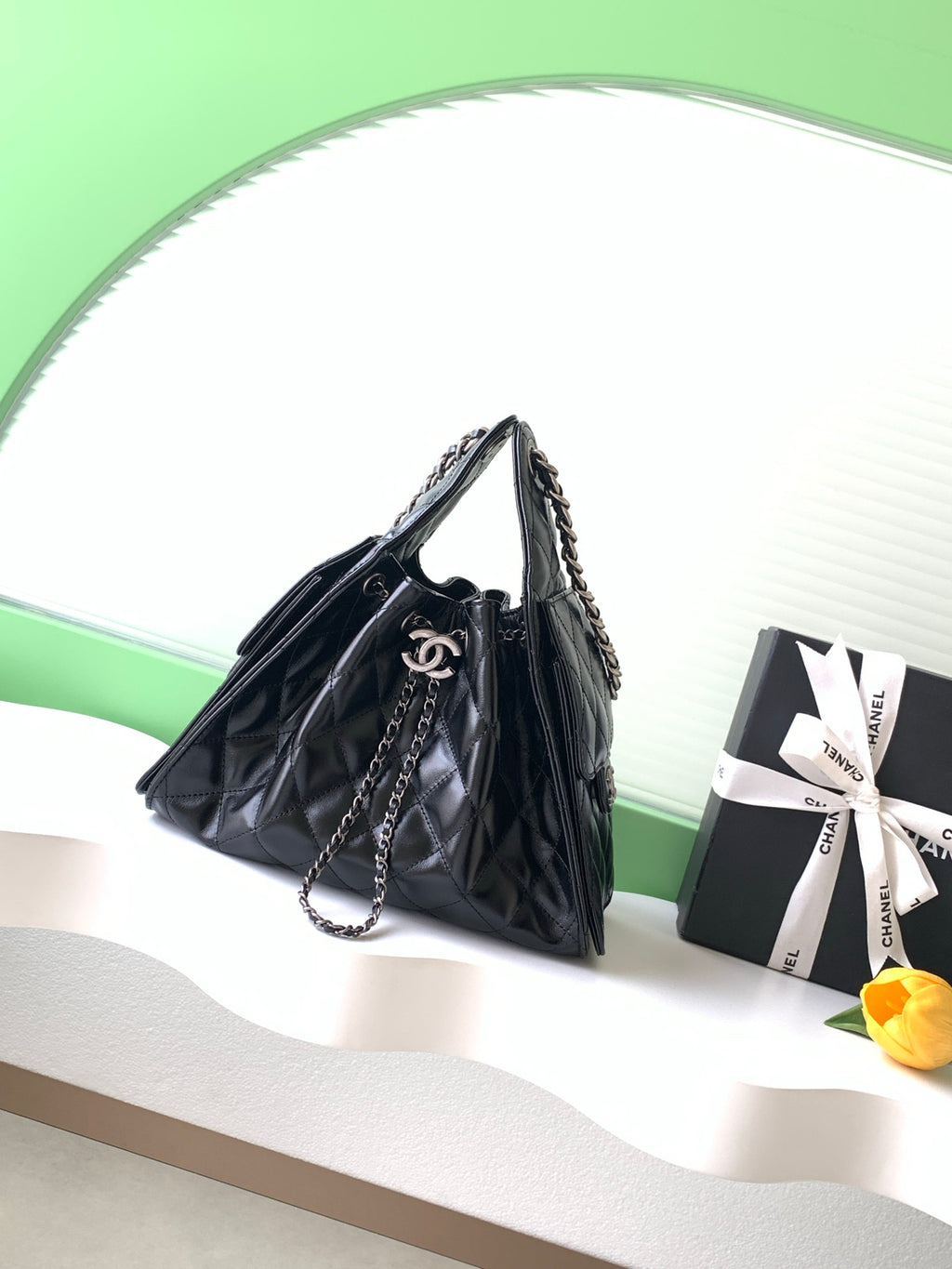 Chanel 25 Calfskin Hobo Bag