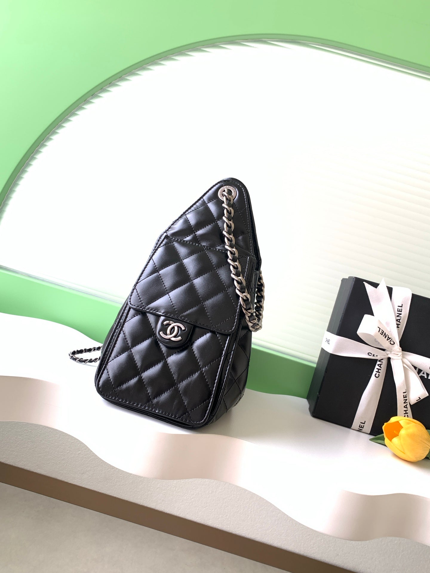 Chanel 25 Calfskin Hobo Bag