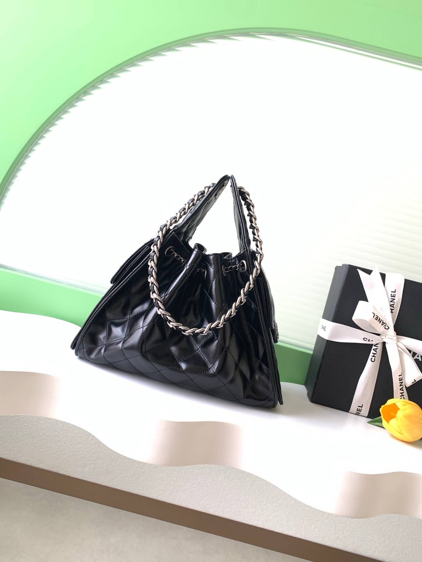 Chanel 25 Calfskin Hobo Bag