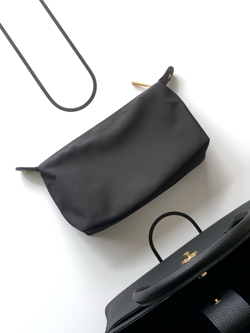 Chanel Cerf Small Tote Bag Black & Gold
