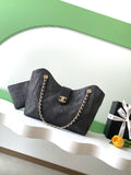 Chanel 26S Spring/Summer Black Woven Bag