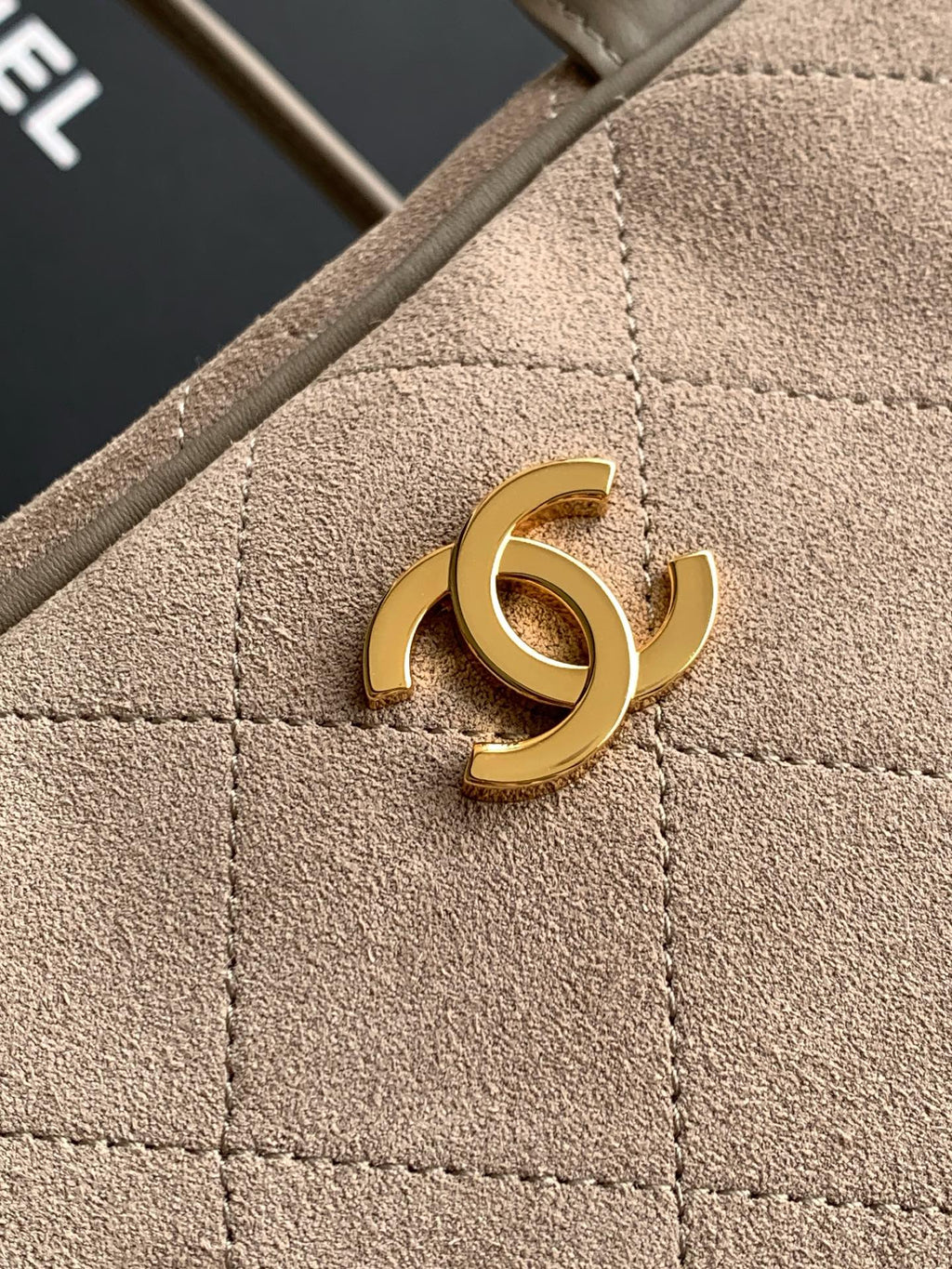 Chanel 26S Bowling Bag — Grey