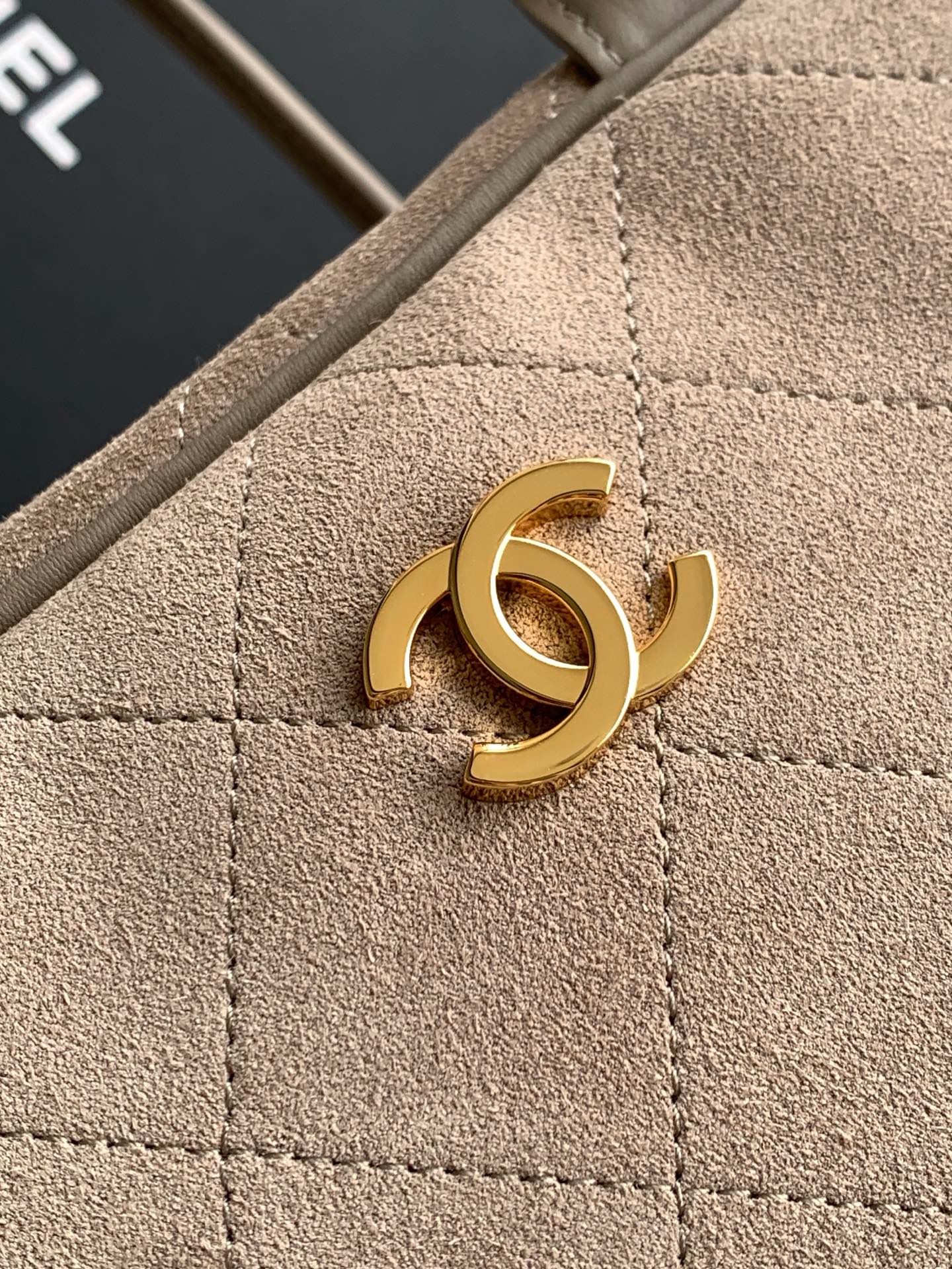 Chanel 26S Bowling Bag — Grey