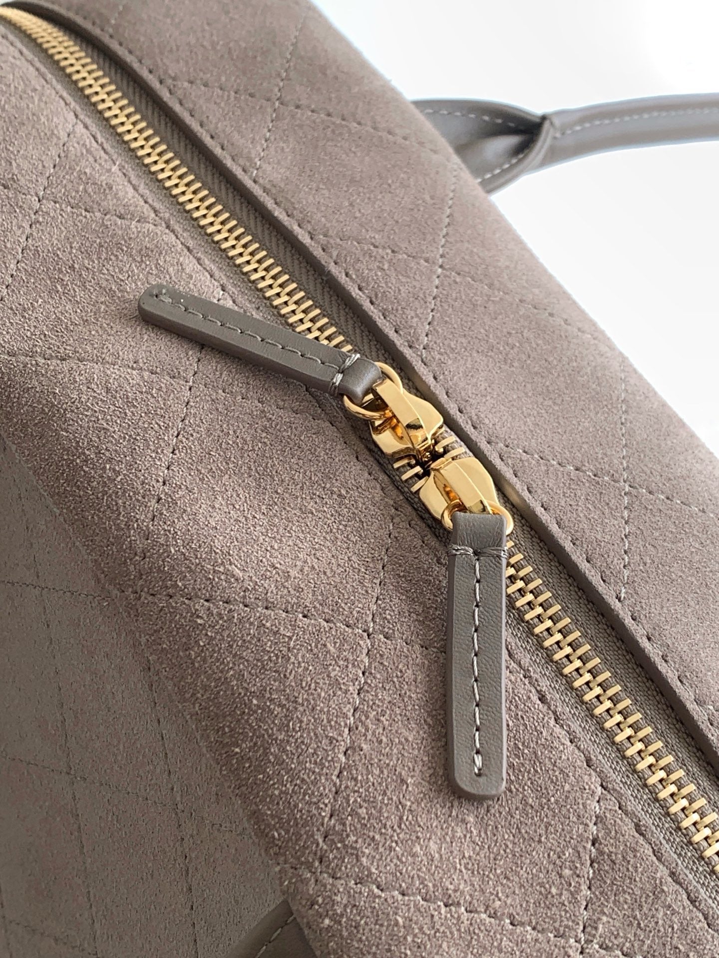 Chanel 26S Bowling Bag — Grey