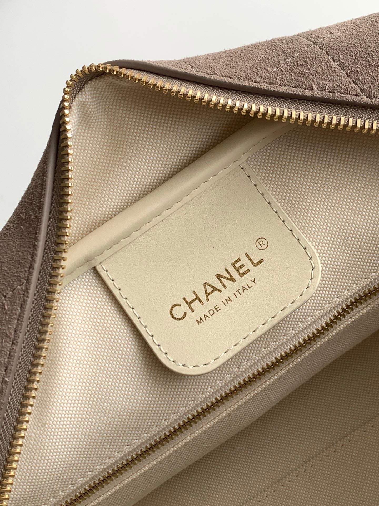 Chanel 26S Bowling Bag — Grey
