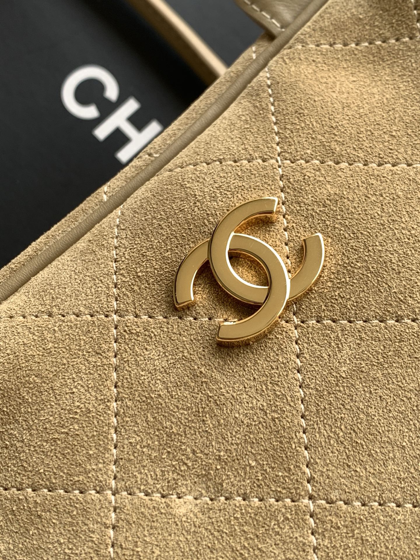 Chanel 26S Bowling Bag — Apricot