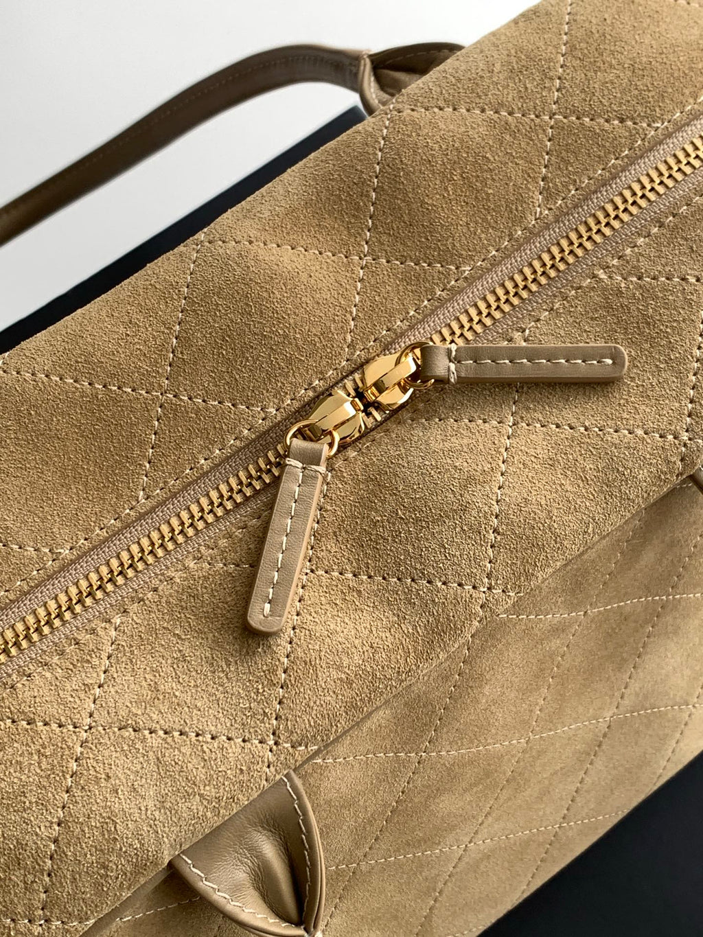 Chanel 26S Bowling Bag — Apricot
