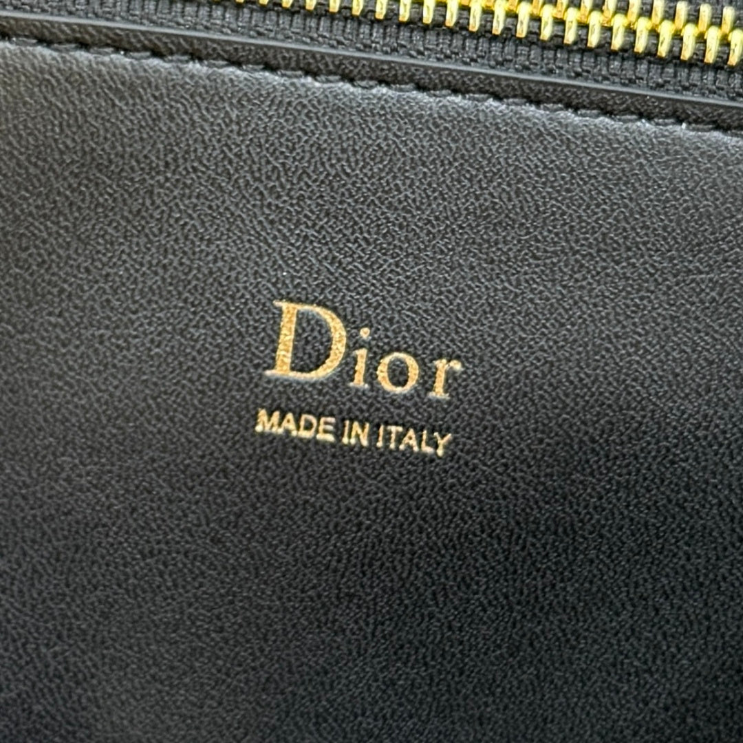 Dior 2026 Spring/Summer Bow Handbag — Black with Gold Hardware