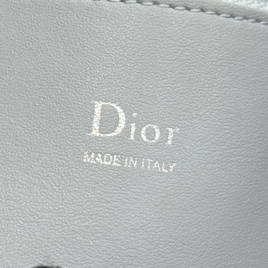 Dior 2026 Spring/Summer Bow Handbag — Ice Blue with Silver Hardware