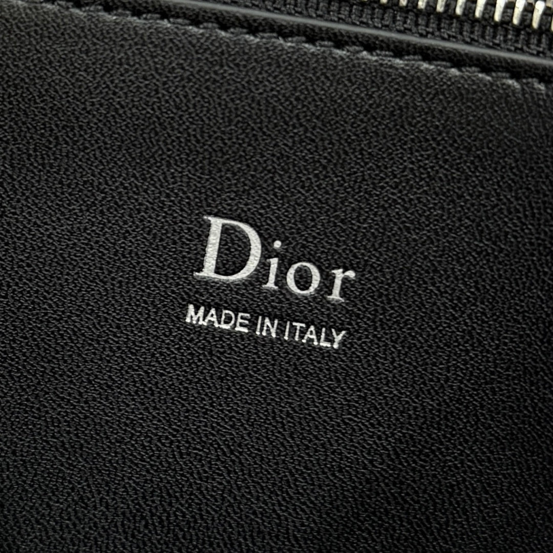 Dior 2026 Spring/Summer Bow Handbag — Black with Silver Hardware
