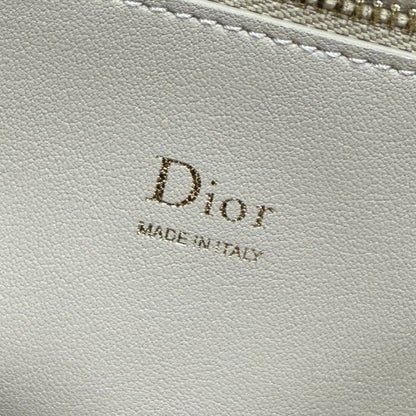 Dior 2026 Spring/Summer Bow Handbag — Apricot with Gold Hardware