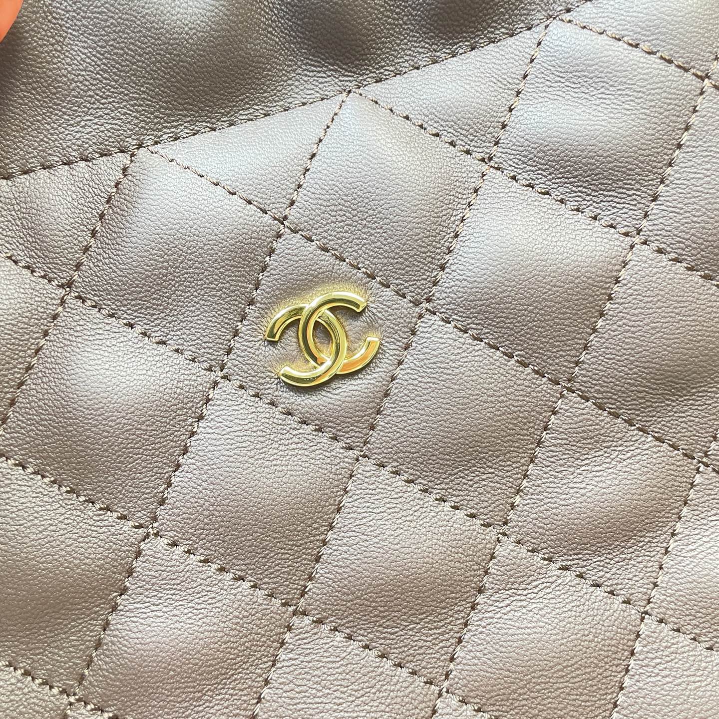 Chanel 25 Small Hobo Bag Dark Brown Lambskin & Gold