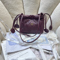 Chanel 25 Mini Hobo Bag Dark Burgundy Lambskin & Gold