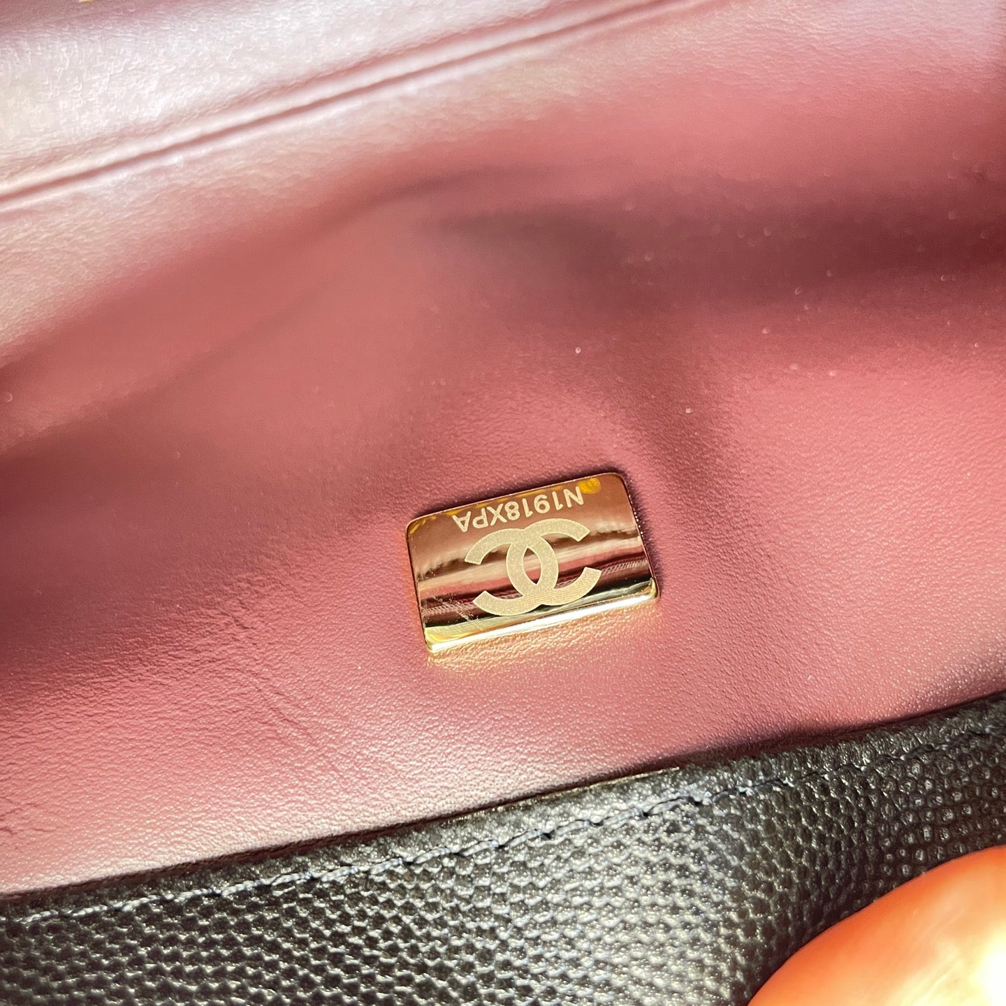 Chanel 26P Coco Handle Horizontal Flap Bag Black Caviar & Silver