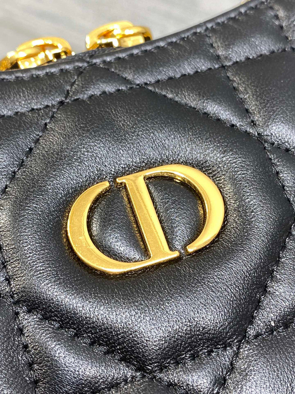 Dior Miss Dior Hobo Bag Black Cannage Lambskin & Gold — AW Collection