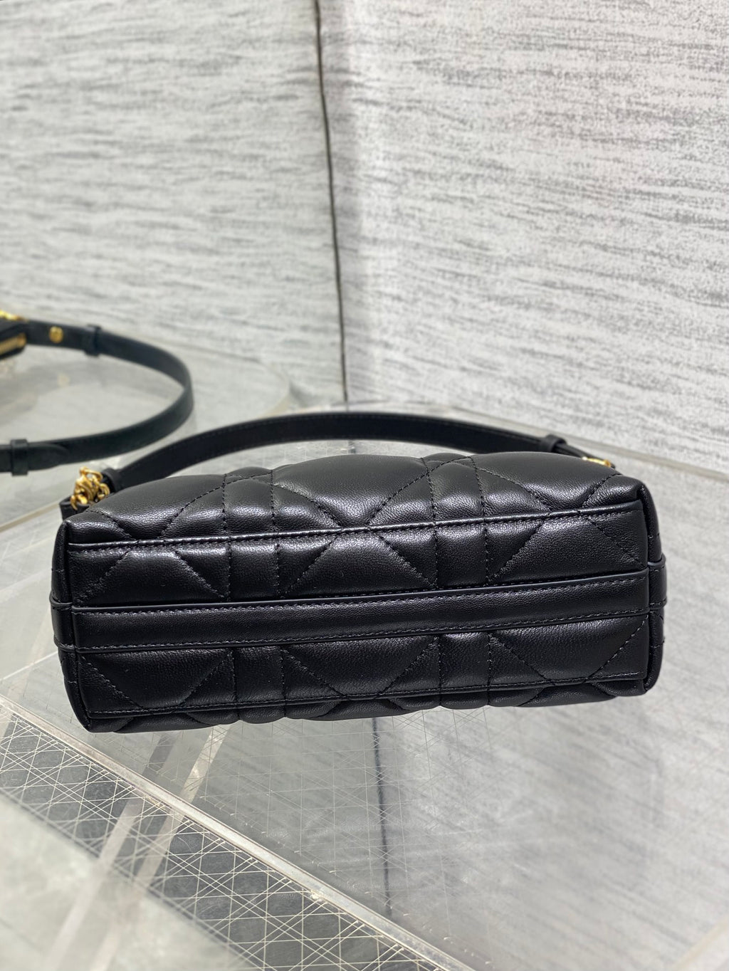 Dior Miss Dior Hobo Bag Black Cannage Lambskin & Gold — AW Collection