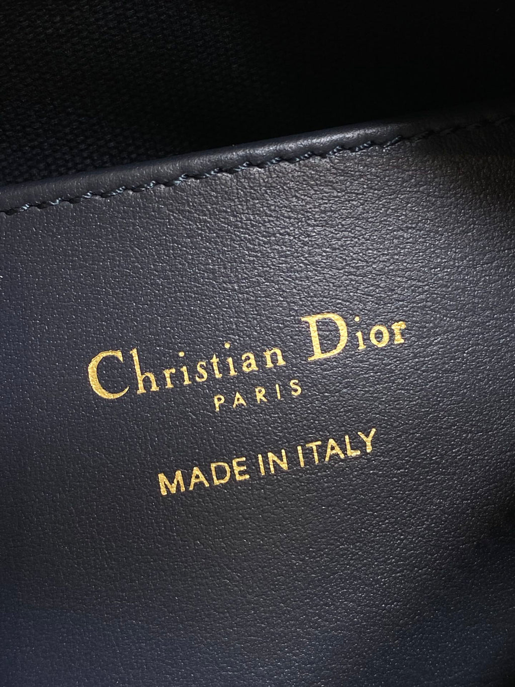 Dior Miss Dior Hobo Bag Blue Oblique Jacquard & Gold — AW Collection