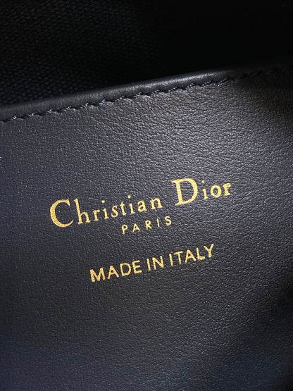 Dior Miss Dior Hobo Bag Blue Oblique Jacquard & Gold — AW Collection