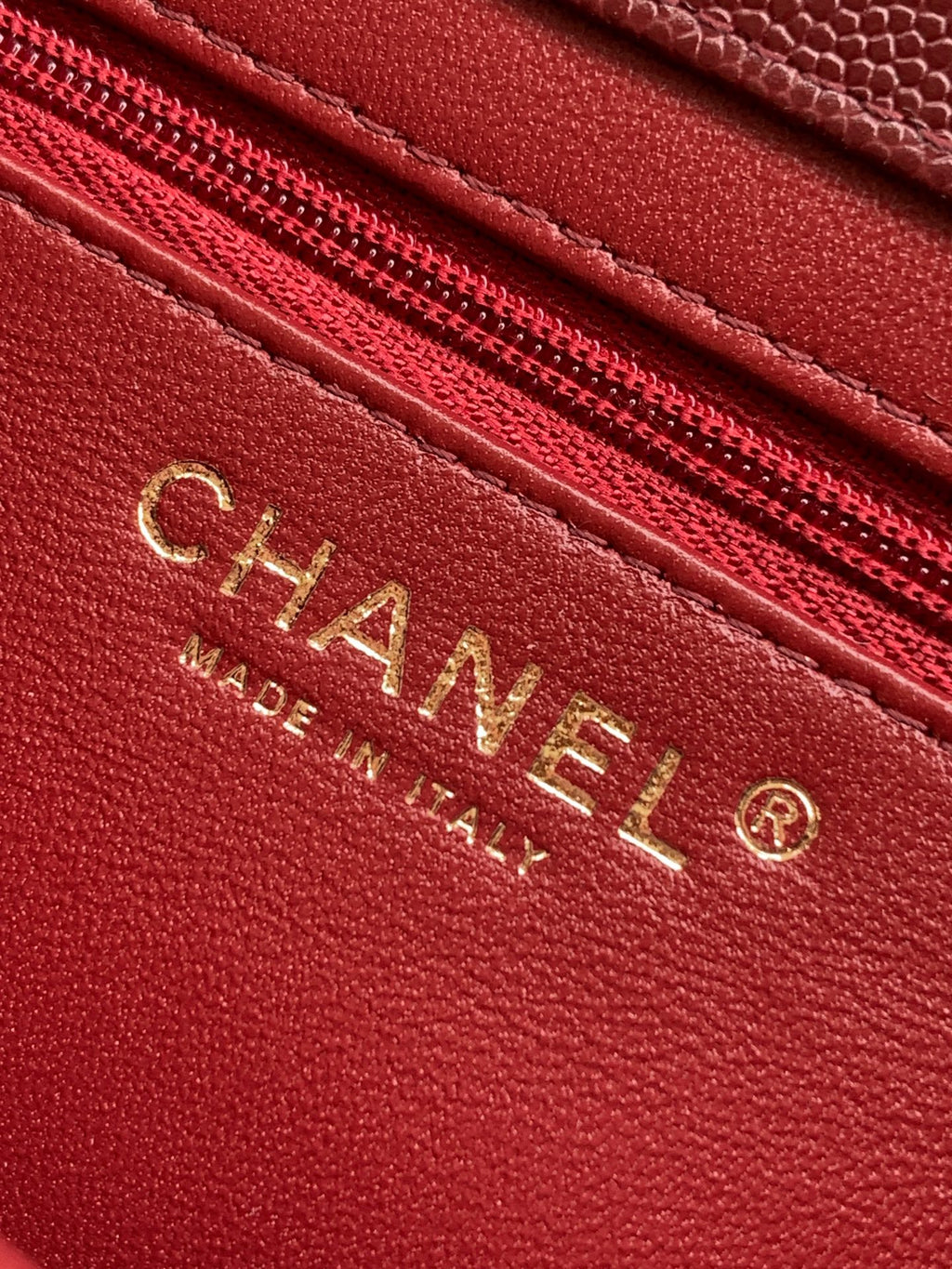 Chanel 26C Small Kelly Shopping Tote — Burgundy Caviar Leather with Gold Hardware