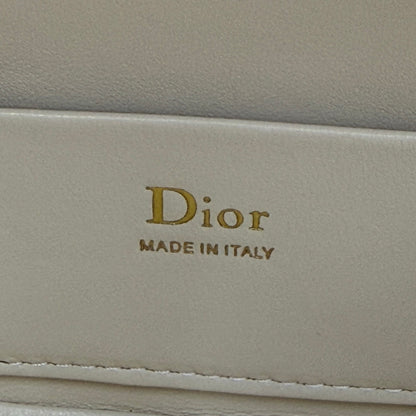 Dior Adiorable Mini Vanity Case — Latte Beige Cannage Lambskin with Gold Hardware