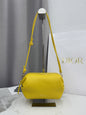 Dior D-Cushion Camera Bag — Sunshine Yellow Ultra-Soft Lambskin with Gold Hardware