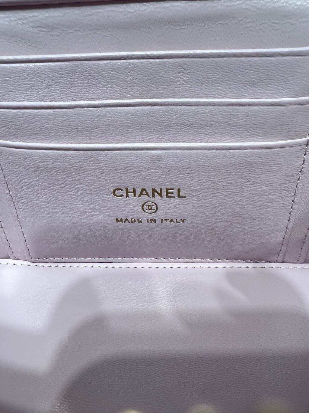 Chanel 22S Vanity Case Box Bag Pink Quilted Calfskin