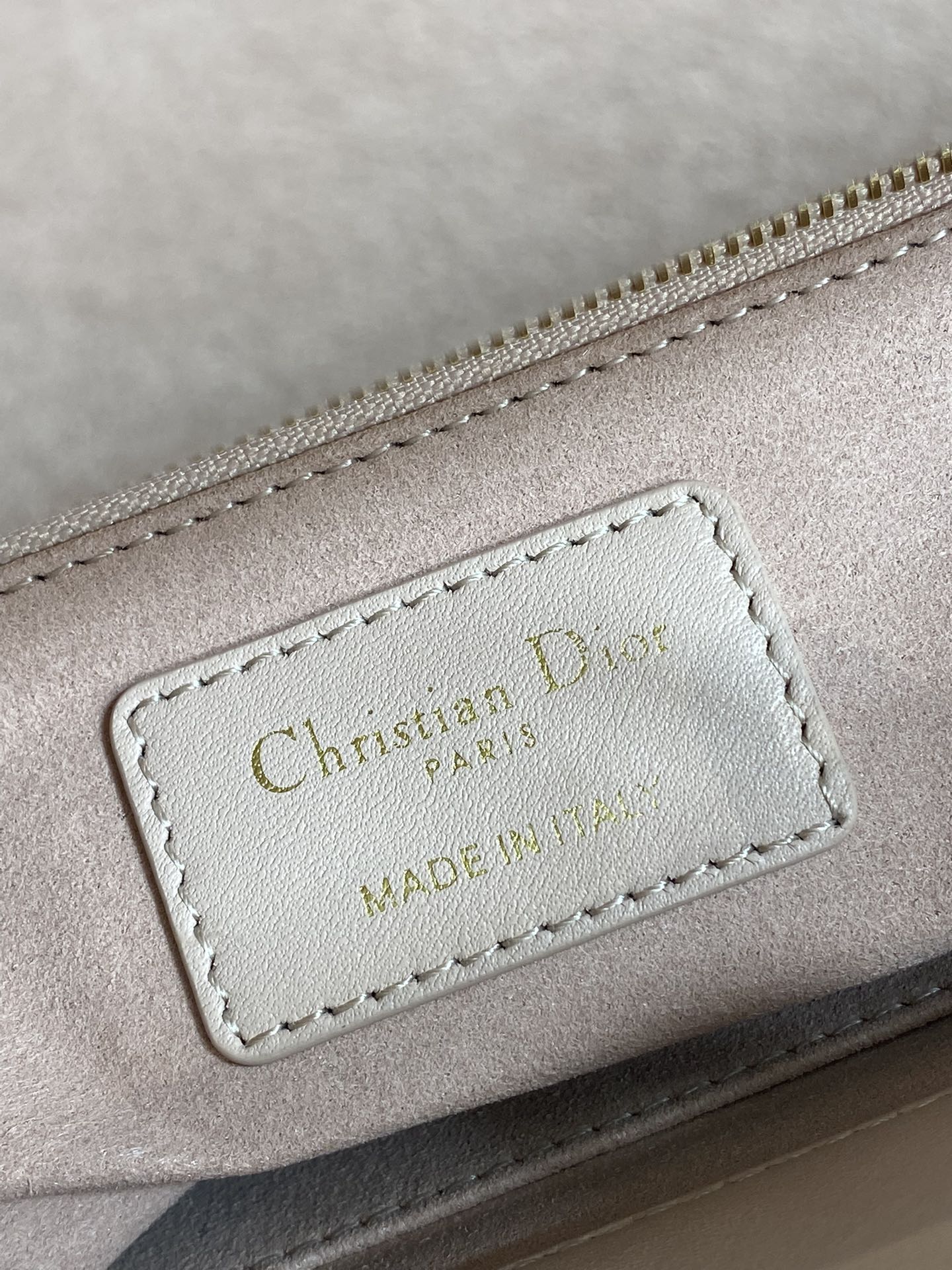 Dior Lady Dior Medium Bag Powder Pink Cannage Lambskin Bow Gold Hardware