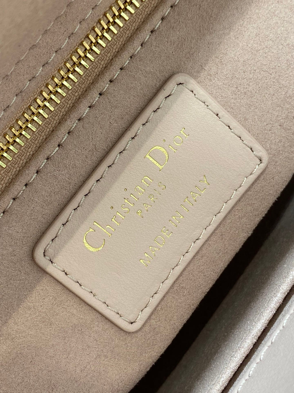 Dior Lady Dior Medium Bag Blush Pink Cannage Lambskin Light Gold Hardware