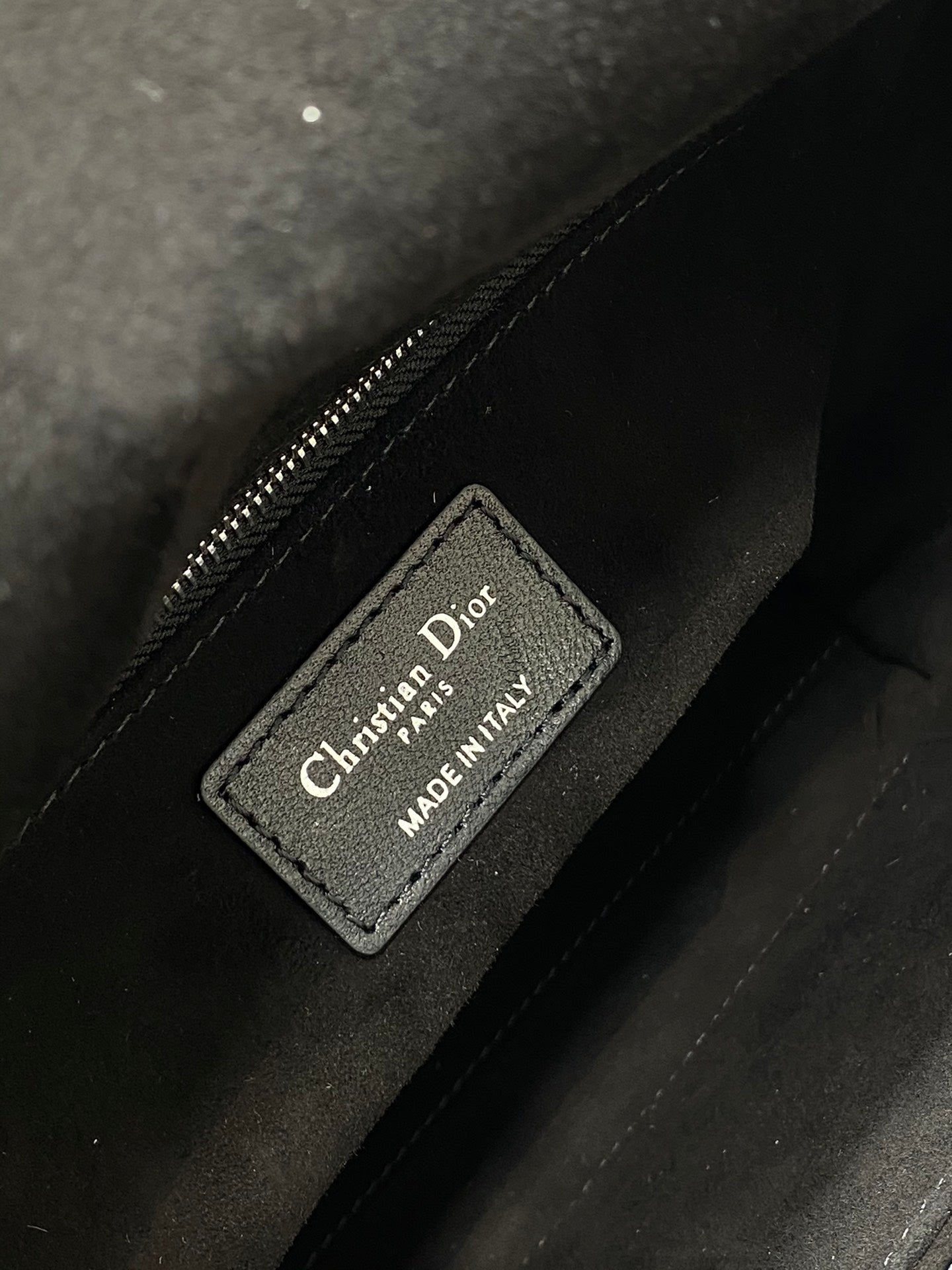 Dior Lady Dior Large Bag Black Cannage Lambskin Silver Hardware