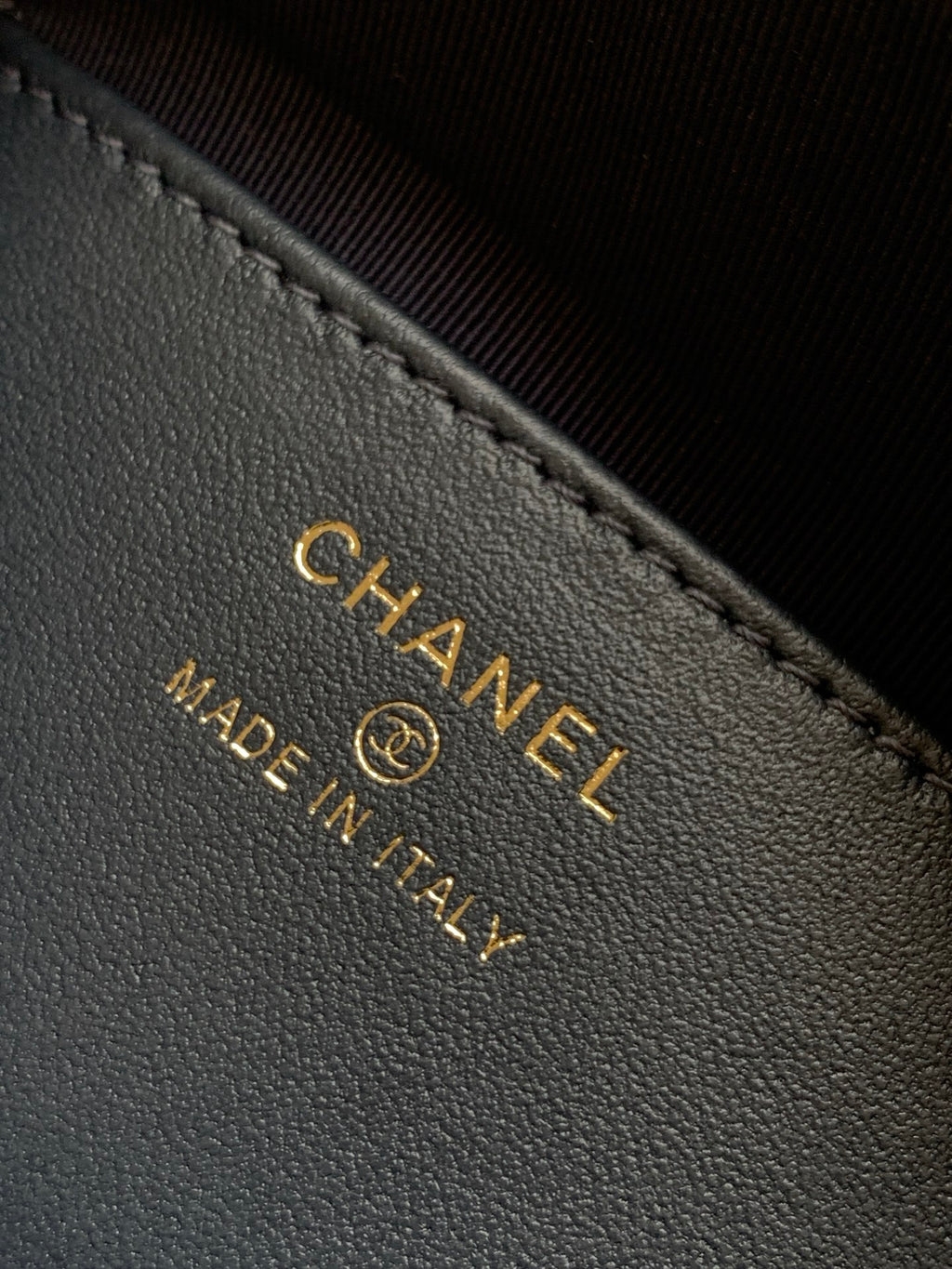 Chanel 26P Quilted Denim Hobo Chain Bag — Dark Navy with Gold Hardware