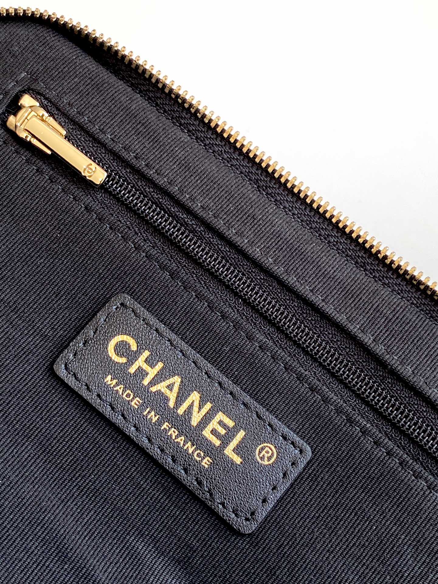 Chanel 24K Quilted Lambskin Camera Bag — Black with Silver Hardware