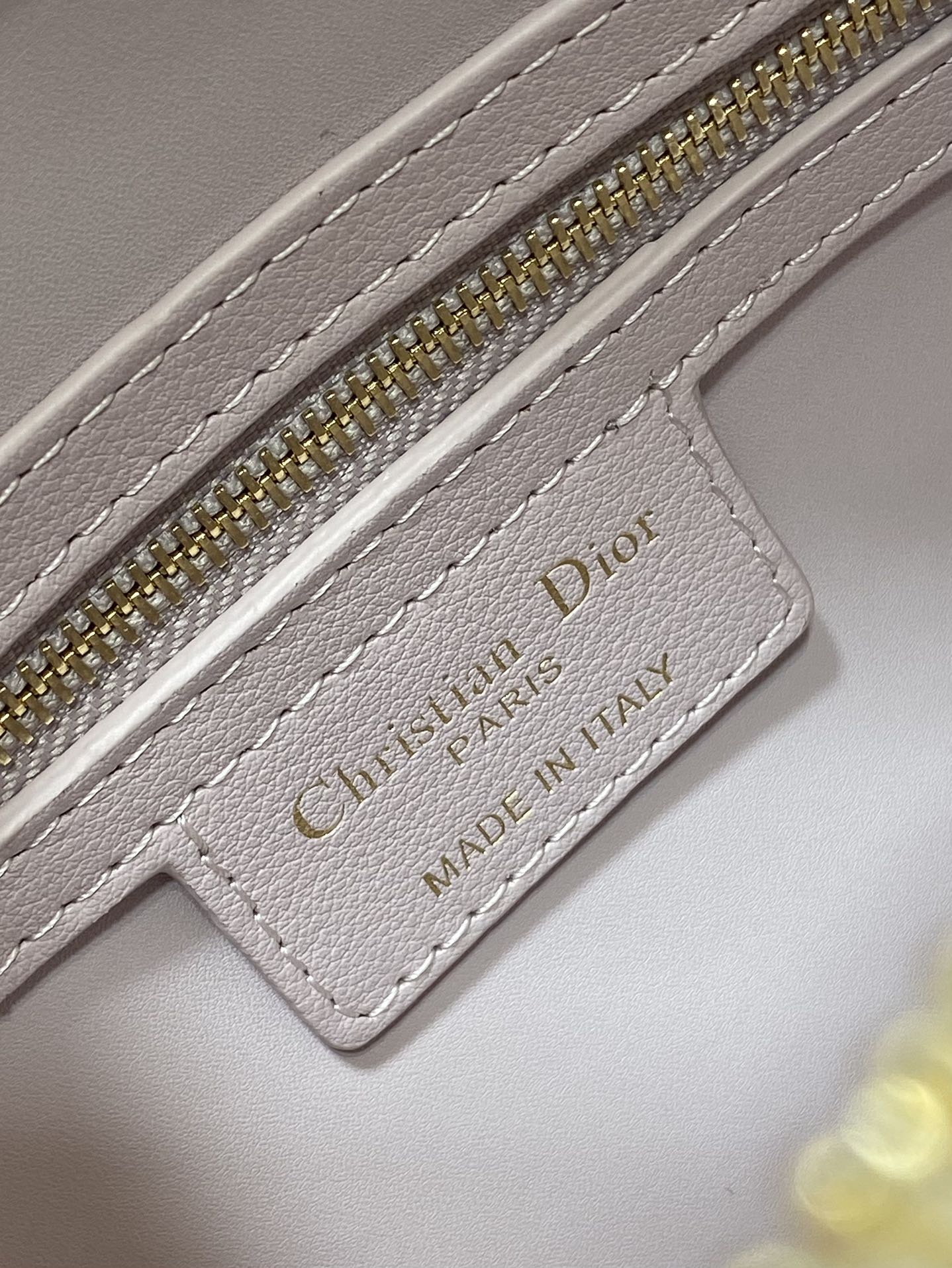 Dior Groove 20 Mini Boston Bag — Powder Pink Cannage Lambskin