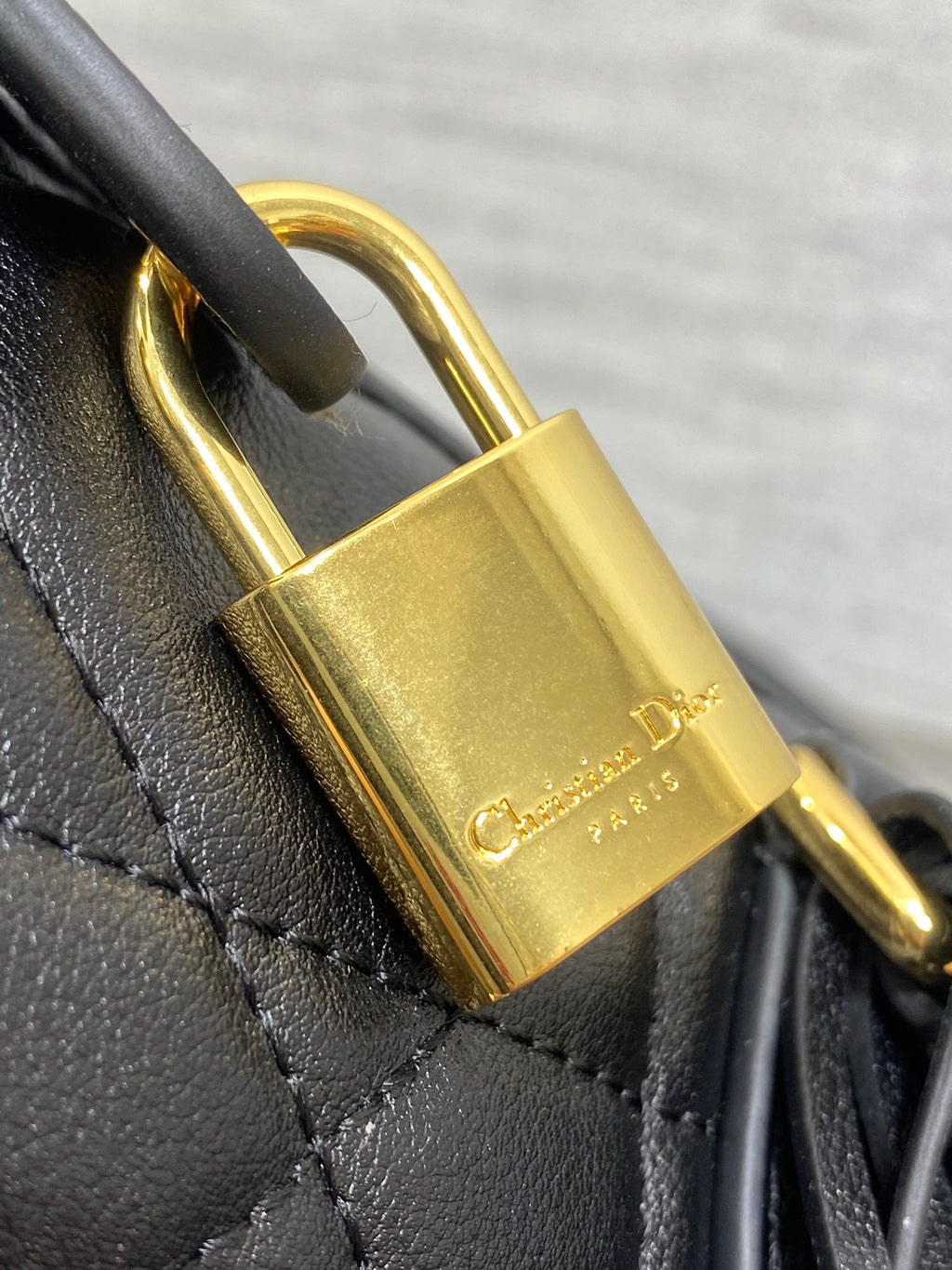 Dior Groove 20 Mini Boston Bag — Black Cannage Lambskin