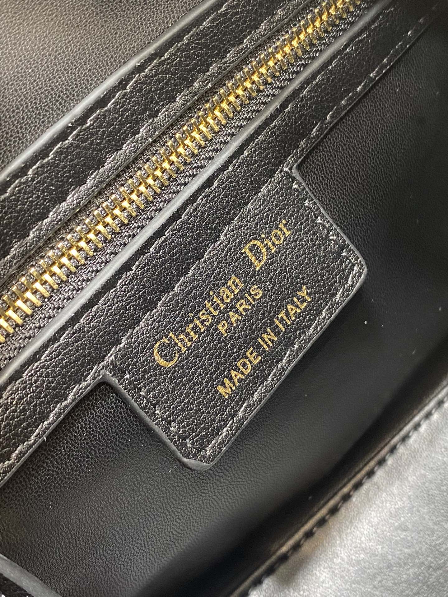 Dior Groove 20 Mini Boston Bag — Black Cannage Lambskin