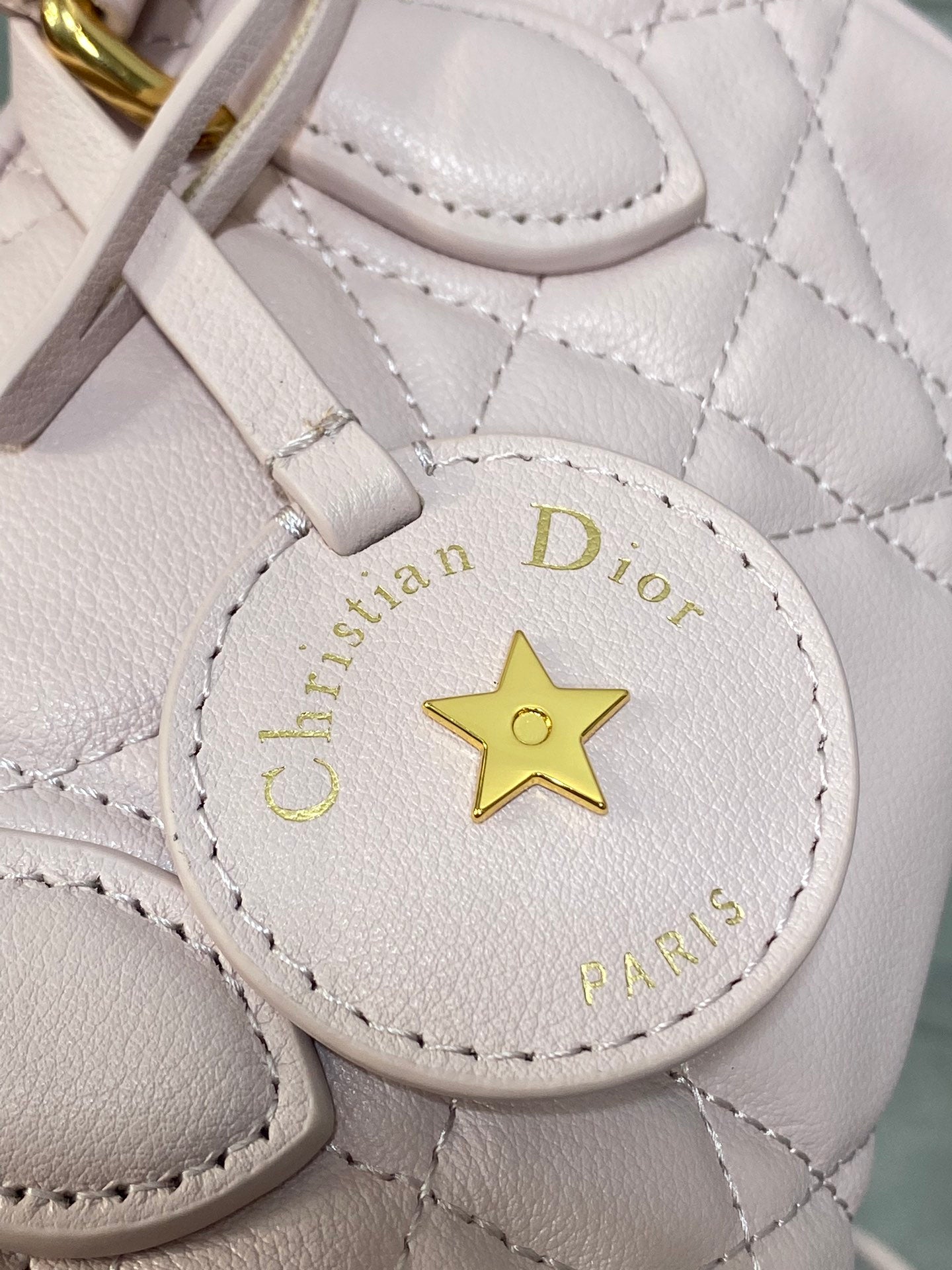 Dior Groove 16 Mini Boston Bag — Powder Pink Cannage Lambskin