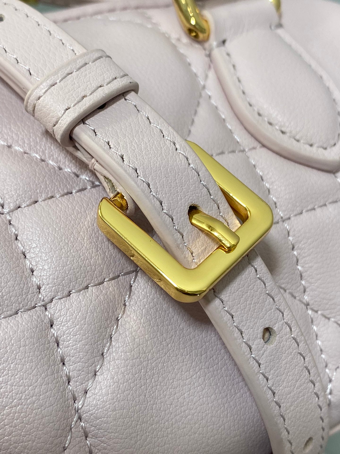 Dior Groove 16 Mini Boston Bag — Powder Pink Cannage Lambskin
