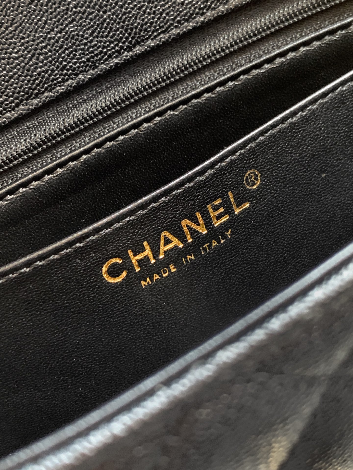 Chanel 25K Coco Handle Mini CF — Black Caviar with Crystal Bow & Gold Hardware