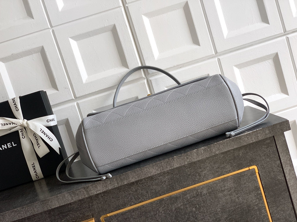 Chanel 26S Baguette Bag Light Grey
