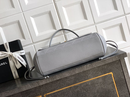 Chanel 26S Baguette Bag Light Grey