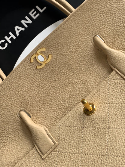 Chanel 26S Baguette Bag Cream Beige
