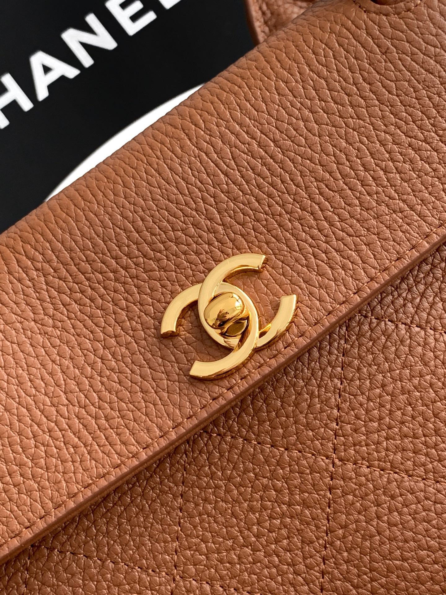 Chanel 26S Baguette Bag Caramel
