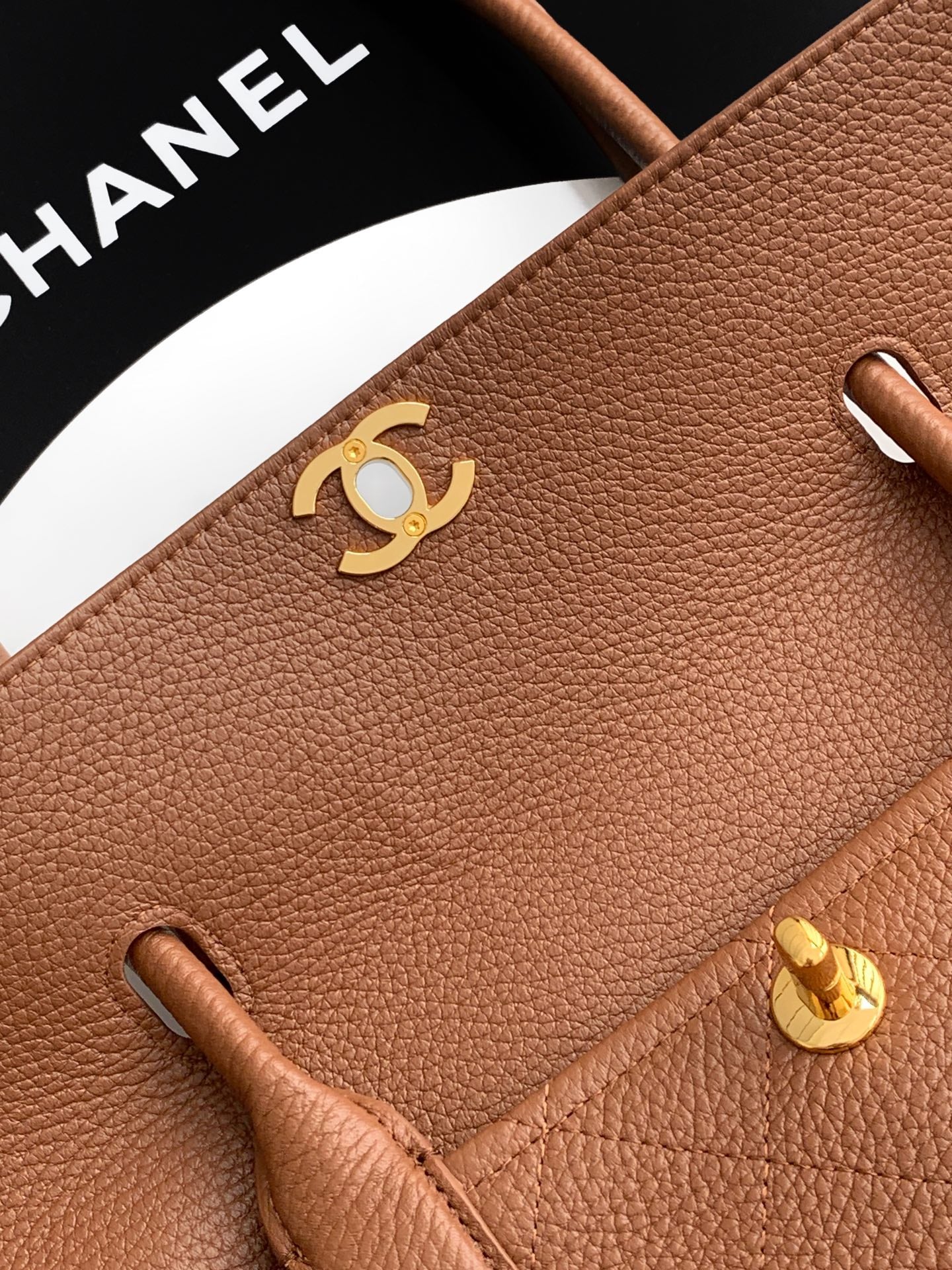 Chanel 26S Baguette Bag Caramel